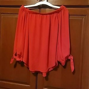 Off the shoulder top